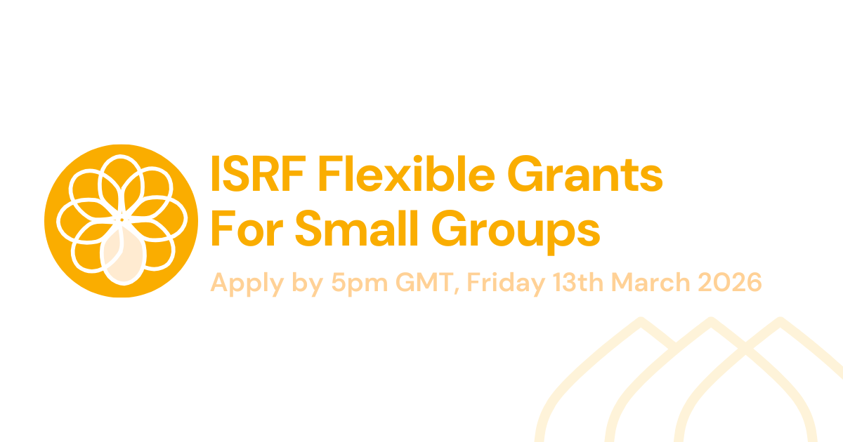 Isrf Image ISRF Flexible Grants for Small Groups (FG12) | Independent Social ...